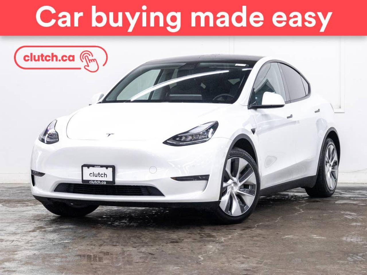 Used 2021 Tesla Model Y Long Range AWD w/ Front Heated Seats, Rearview Cam, Climate Control for sale in Toronto, ON