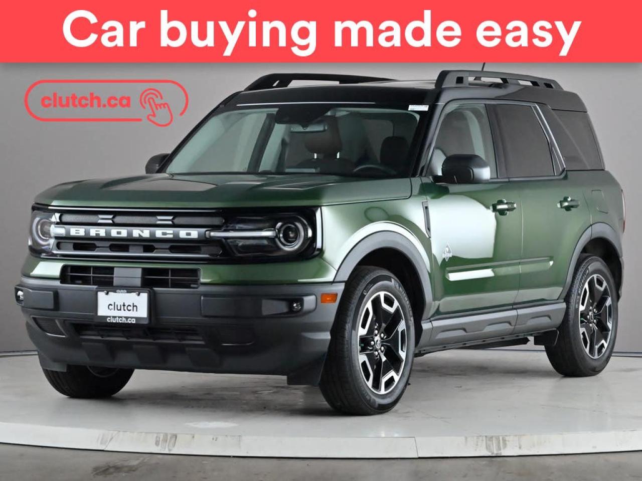 Used 2024 Ford Bronco Sport Outer Banks 4x4 w/ Apple CarPlay, Heated Front Seats, Rearview Cam for sale in Toronto, ON