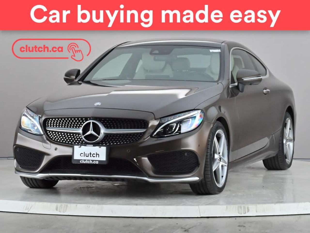 Used 2017 Mercedes-Benz C-Class C 300 4Matic AWD w/ Heated Front Seats, Rearview Camera, Cruise Control for sale in Toronto, ON