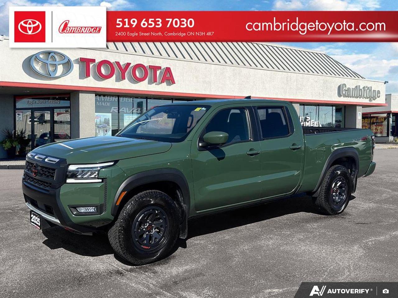 Used 2025 Nissan Frontier Pro-4X for sale in Cambridge, ON