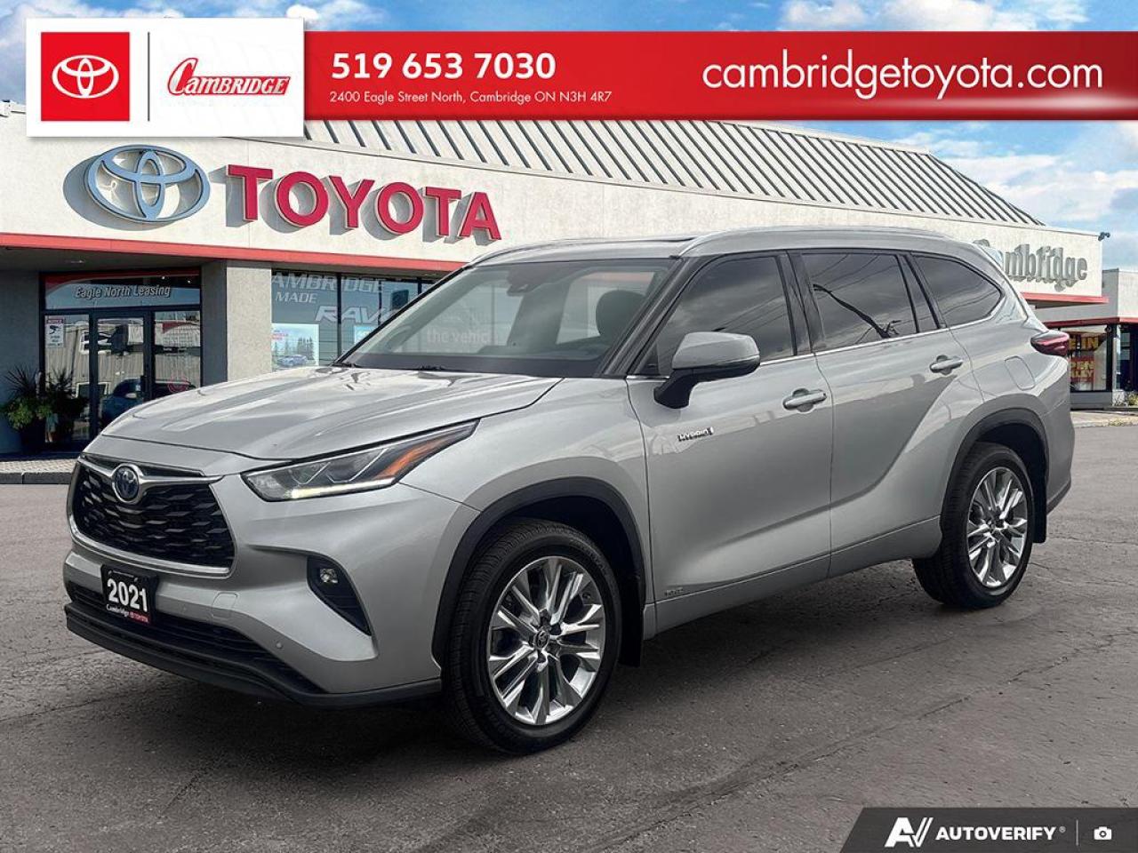Used 2021 Toyota Highlander Hybrid Limited for sale in Cambridge, ON