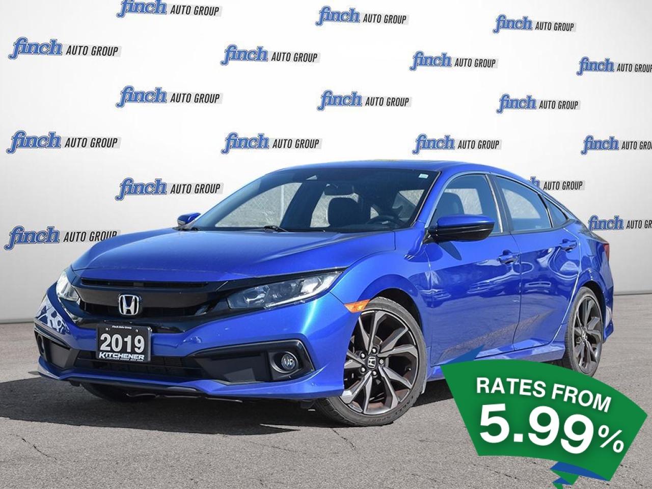 Used 2019 Honda Civic Sport No Accidents | Sunroof | Heated Seats for sale in Kitchener, ON