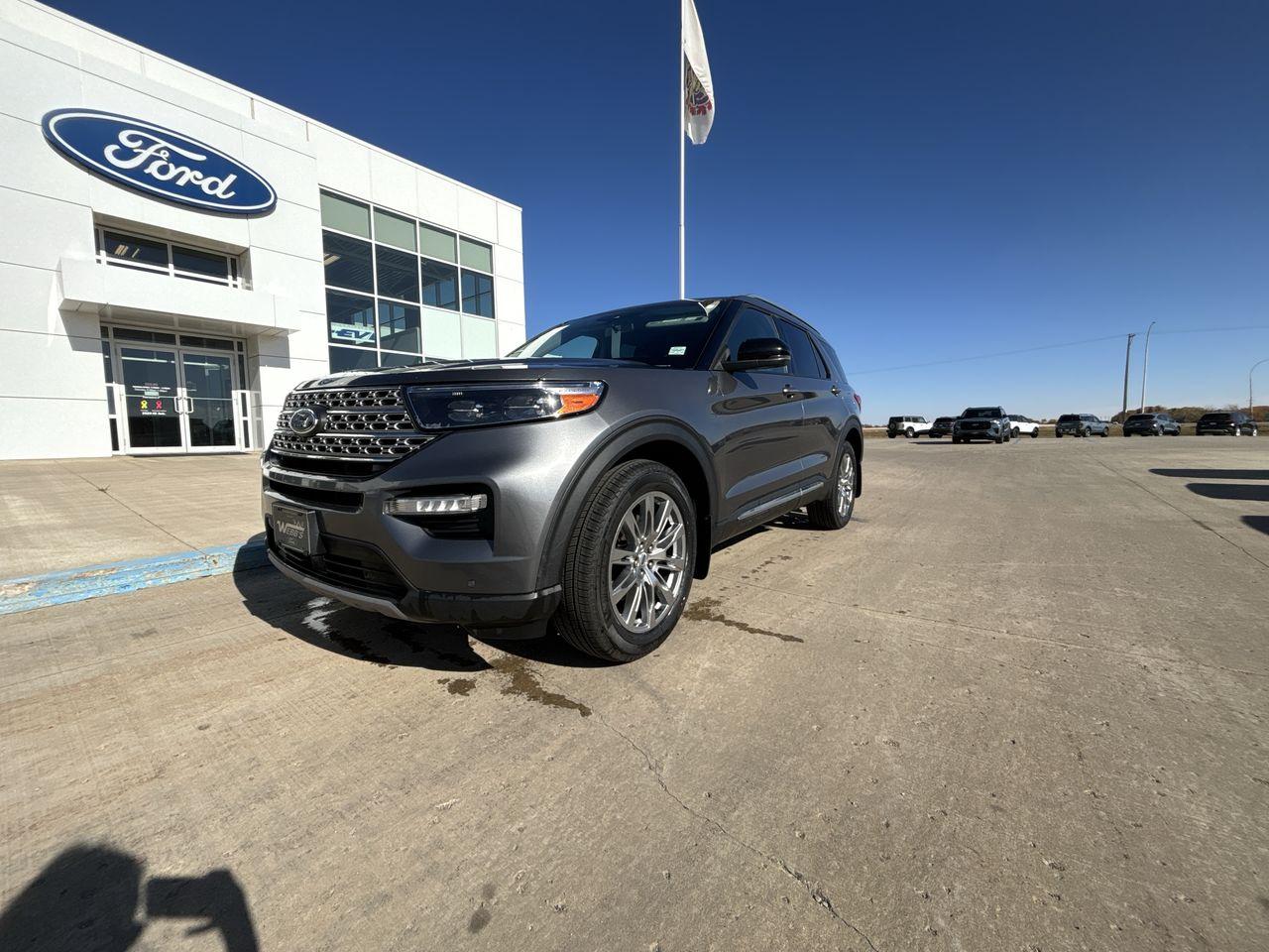 <p>Looking for a versatile and capable SUV thats ready for any adventure? Look no further than this 2022 Ford Explorer Limited 4WD, available now at Webbs 1441. This rugged yet refined SUV is finished in a sleek Carbonized Grey exterior, sure to turn heads wherever you go. With a comfortable and spacious interior, this Explorer is perfect for families and anyone who values both practicality and style. This particular model has been driven 125,002km and is ready for its next chapter with you.</p><p>This Ford Explorer Limited is equipped with everything you need for a comfortable and connected driving experience. The 4-wheel drive system gives you the confidence to tackle any road condition, while the automatic transmission makes for smooth and effortless driving. This SUV is ready to handle your daily commute, weekend getaways, or even your next family road trip.</p><p>Here are five features that make this 2022 Ford Explorer Limited truly stand out:</p><ul><li><strong>Four-Wheel Drive Capability:</strong> Conquer any terrain with confidence, whether its snow, mud, or gravel.</li><li><strong>Spacious Interior:</strong> Enjoy ample room for passengers and cargo, making every journey comfortable.</li><li><strong>Automatic Transmission:</strong> Experience smooth and effortless gear changes for a relaxed driving experience.</li><li><strong>Eye-Catching Exterior:</strong> The Carbonized Grey exterior offers a sophisticated and modern look.</li><li><strong>Versatile SUV Design:</strong> Perfect for both daily commutes and adventurous getaways.</li></ul><p><strong><em>Powered by AutoIntelligence&trade;</em></strong> Powered by AutoIntelligence&trade;</p>