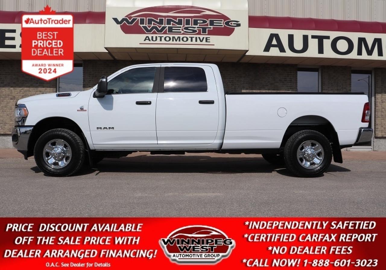 Used 2024 Dodge Ram 3500 BIG HORN CREW W/8-FOOT BOX, VERY LOW KMS, AS NEW! for sale in Headingley, MB