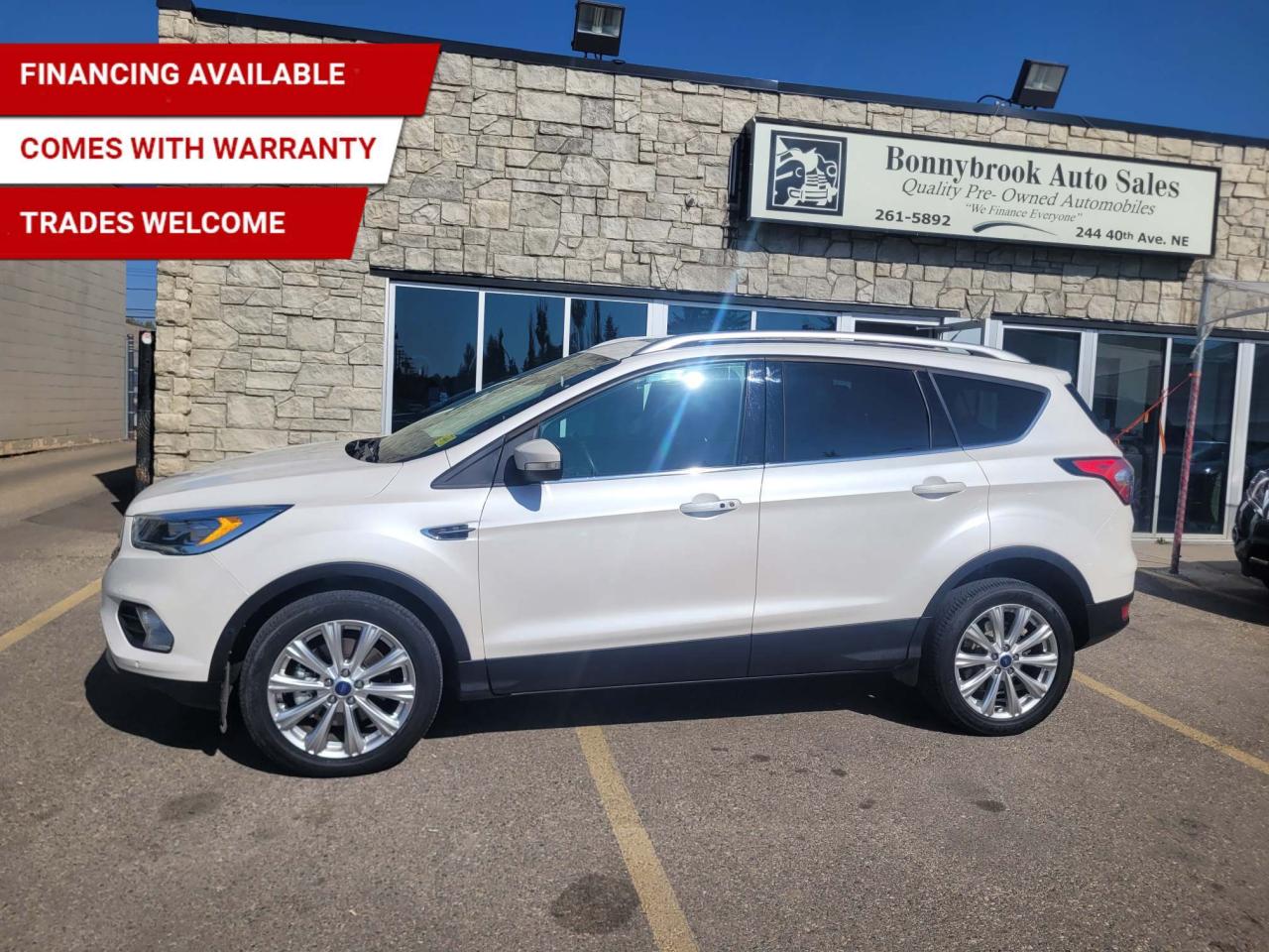 Used 2017 Ford Escape 4WD Titanium/NAVIGATION/BACKUP CAMERA/CARSTARTER for sale in Calgary, AB