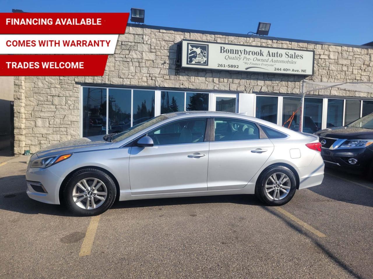 Used 2015 Hyundai Sonata Sdn  Auto GL/Heated seats/Bluetooth/Back up Camera for sale in Calgary, AB