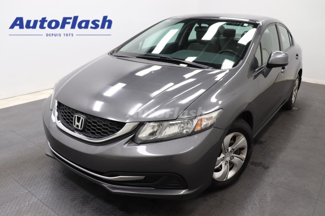 Used 2013 Honda Civic LX, BLUETOOTH, AC , VITRE ÉLECTRIQUE, BAS KM for sale in Saint-Hubert, QC