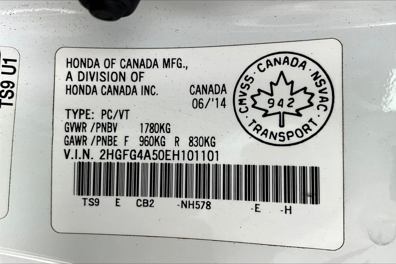 2014 Honda Civic COUPE Si | 6Spd Manual | AS IS | FWD Photo