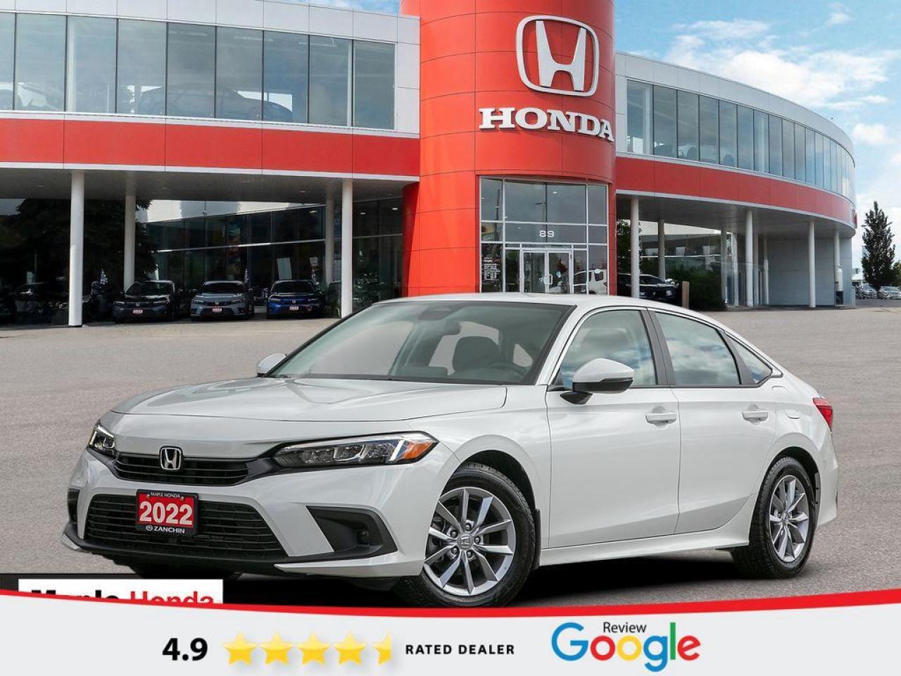 Used 2022 Honda Civic Sedan Sunroof| Heated Seats| Auto Start| Honda Sensing| for sale in Vaughan, ON