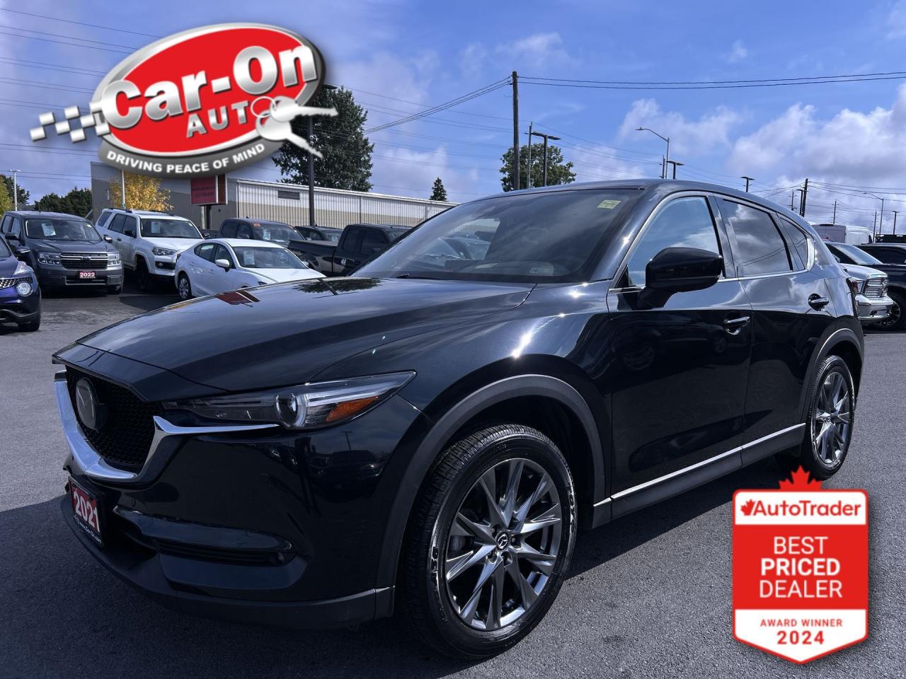 Used 2021 Mazda CX-5 SIGNATURE AWD | 250HP | NAPPA LEATHER | SUNROOF for sale in Ottawa, ON