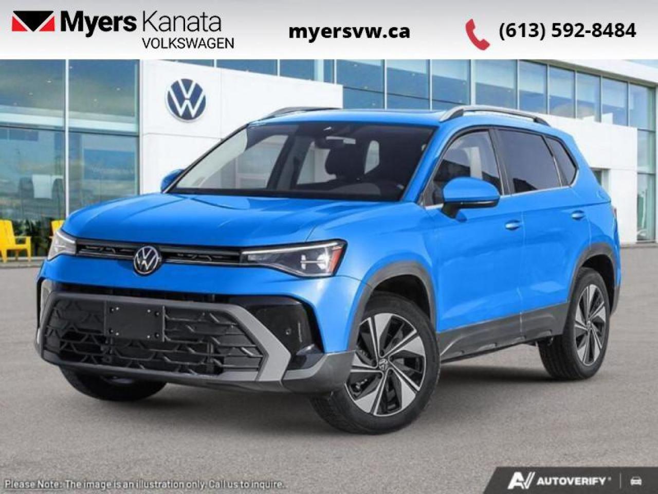 New 2026 Volkswagen Taos Comfortline 4MOTION  - Sunroof for sale in Kanata, ON
