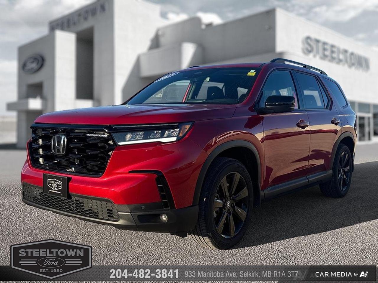 Used 2025 Honda Pilot Black Edition  - Navigation -  Cooled Seats for sale in Selkirk, MB