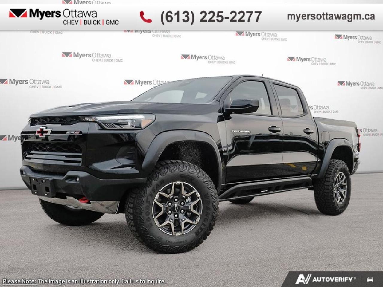 New 2026 Chevrolet Colorado ZR2  ZR2, TRIPLE BLACK, SUNROOF, TRAILERING for sale in Ottawa, ON