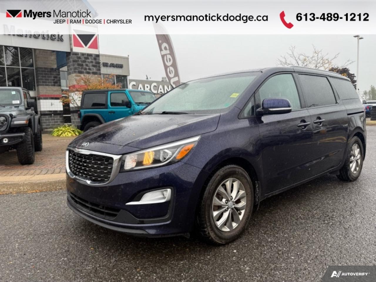 Used 2020 Kia Sedona LX  - Heated Seats -  Apple CarPlay for sale in Ottawa, ON