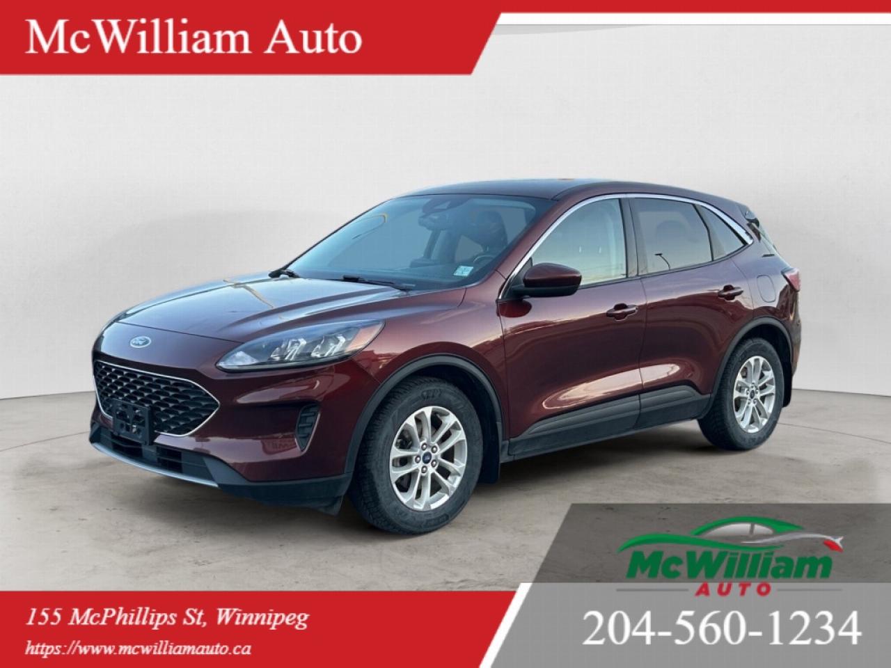 Used 2021 Ford Escape SE |HTD Seats & Steering Wheel | Back Up Cam | for sale in Winnipeg, MB