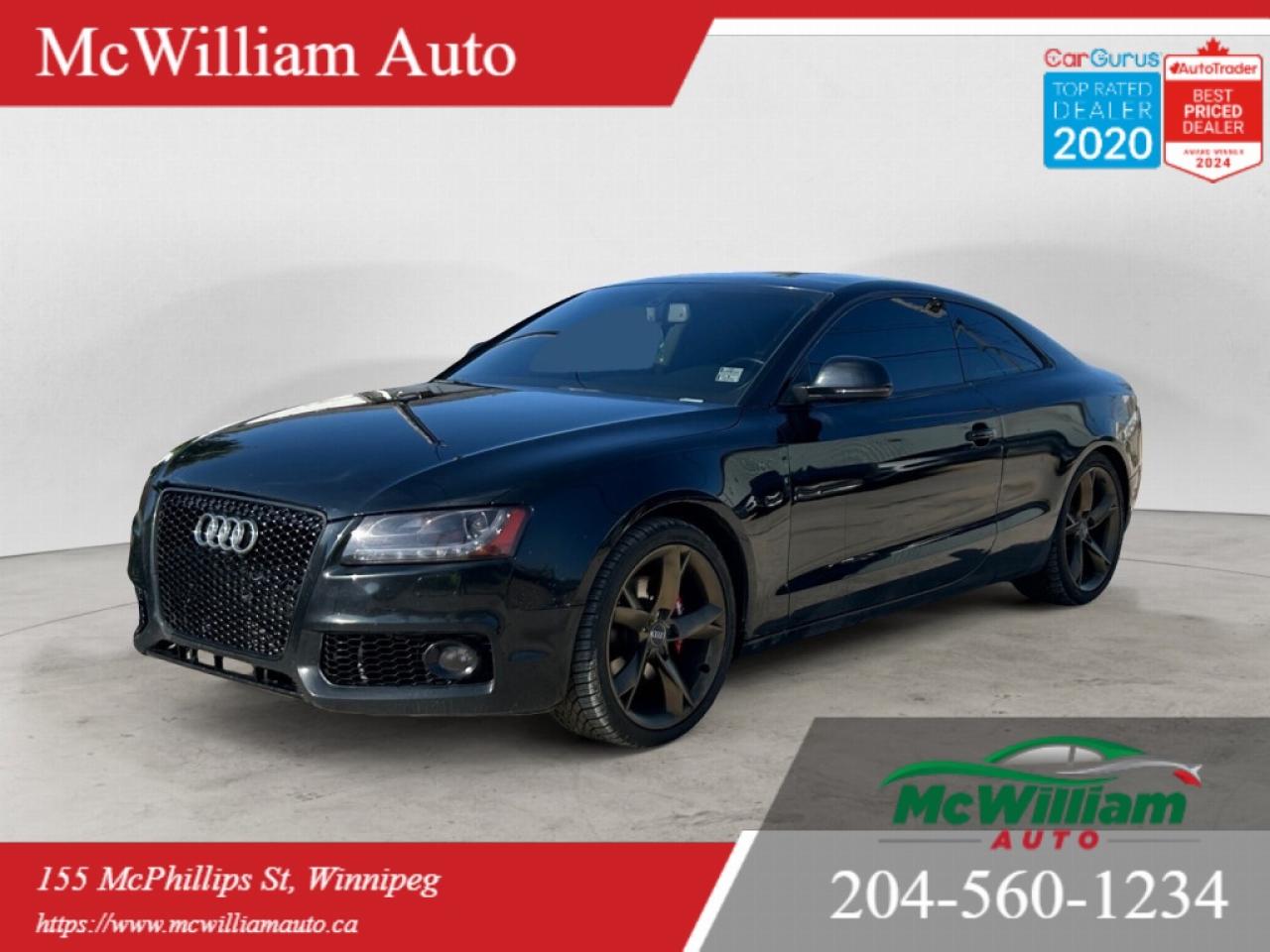 Used 2008 Audi A5 3.2L Quattro |**REBUILT TITLE**| for sale in Winnipeg, MB