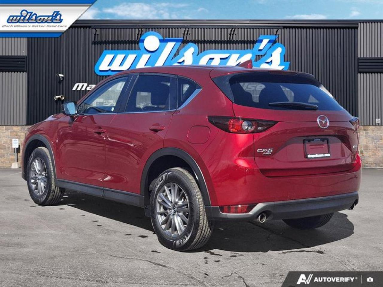 2019 Mazda CX-5 GS AWD | Split Leather | Heated Seats + Steering | Adaptive Cruise | CarPlay | Power Liftgate & More Photo