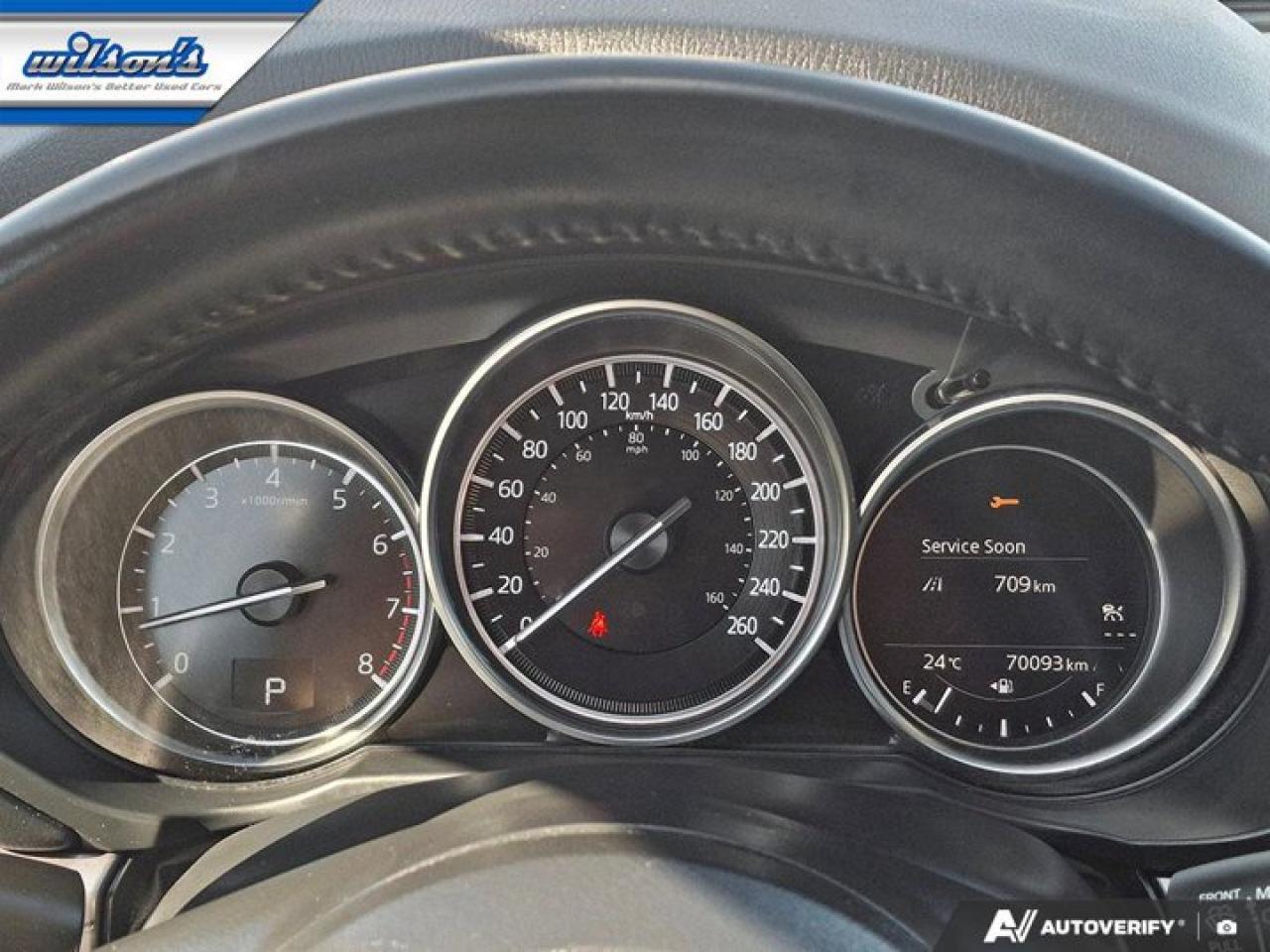 2019 Mazda CX-5 GS AWD | Split Leather | Heated Seats + Steering | Adaptive Cruise | CarPlay | Power Liftgate & More Photo