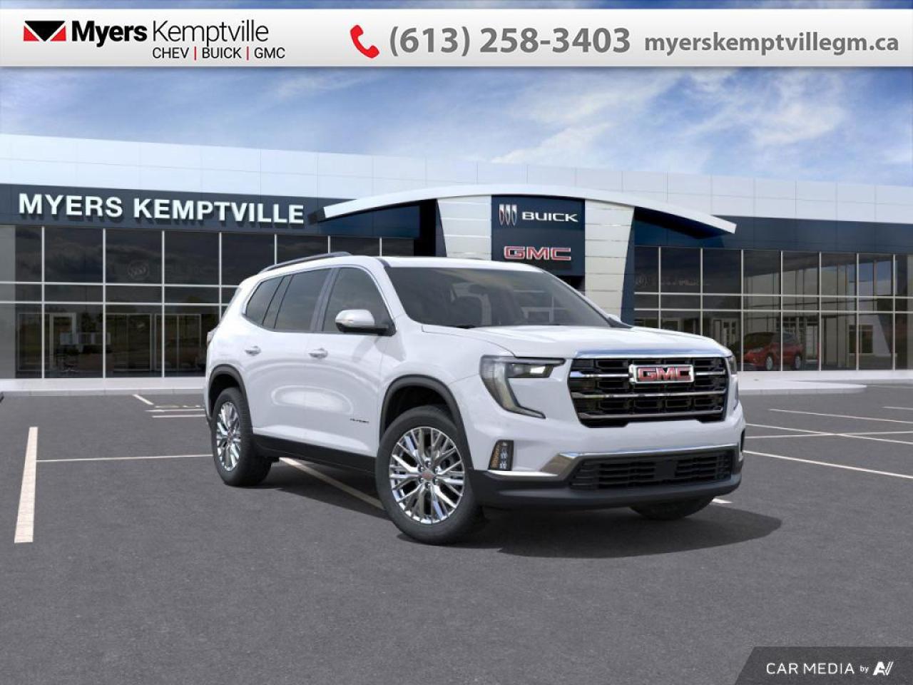 New 2026 GMC Acadia Elevation  - Sunroof for sale in Kemptville, ON