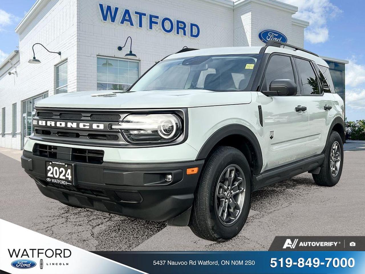 Used 2024 Ford Bronco Sport Big Bend 4x4 for sale in Watford, ON