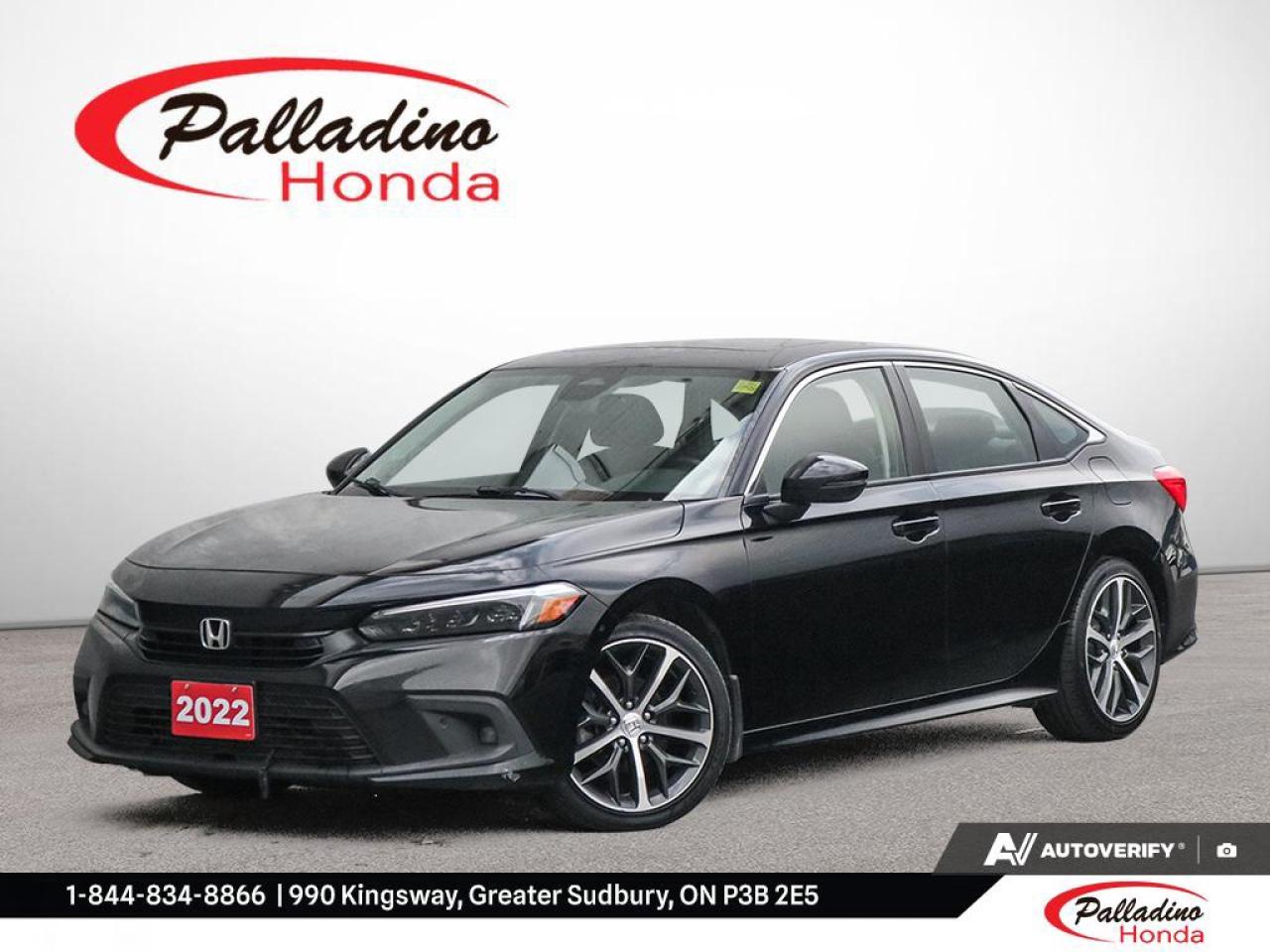 Used 2022 Honda Civic Sedan Touring for sale in Greater Sudbury, ON