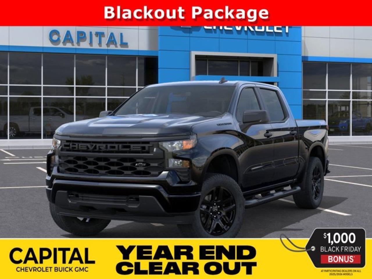 New 2026 Chevrolet Silverado 1500 Custom for sale in Calgary, AB