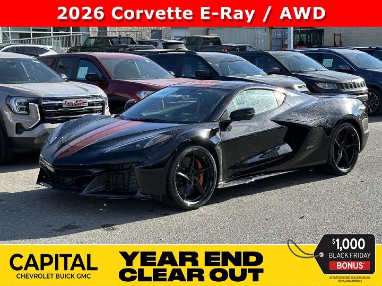 New 2026 Chevrolet Corvette 2LZ E-Ray for sale in Calgary, AB