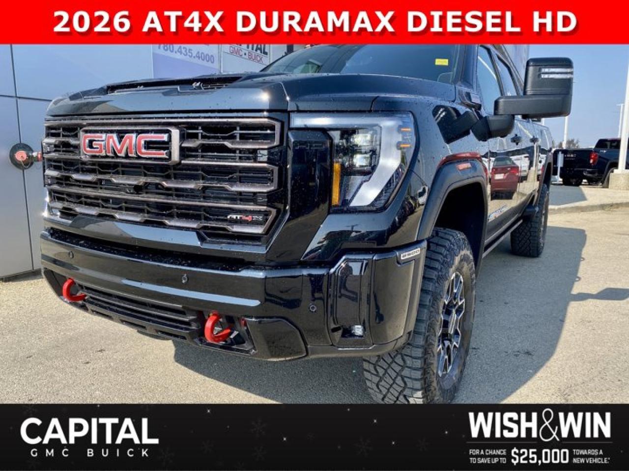 New 2026 GMC Sierra 2500 HD Crew Cab AT4X for sale in Edmonton, AB