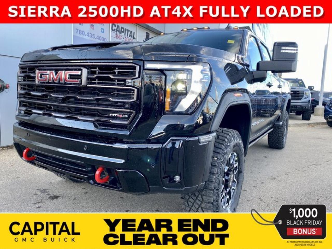 New 2026 GMC Sierra 2500 HD Crew Cab AT4X for sale in Edmonton, AB