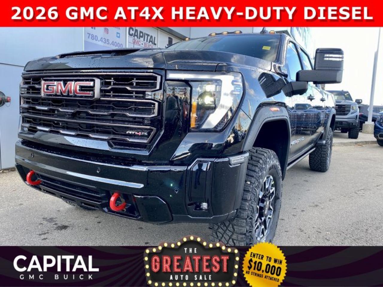 New 2026 GMC Sierra 2500 HD Crew Cab AT4X for sale in Edmonton, AB