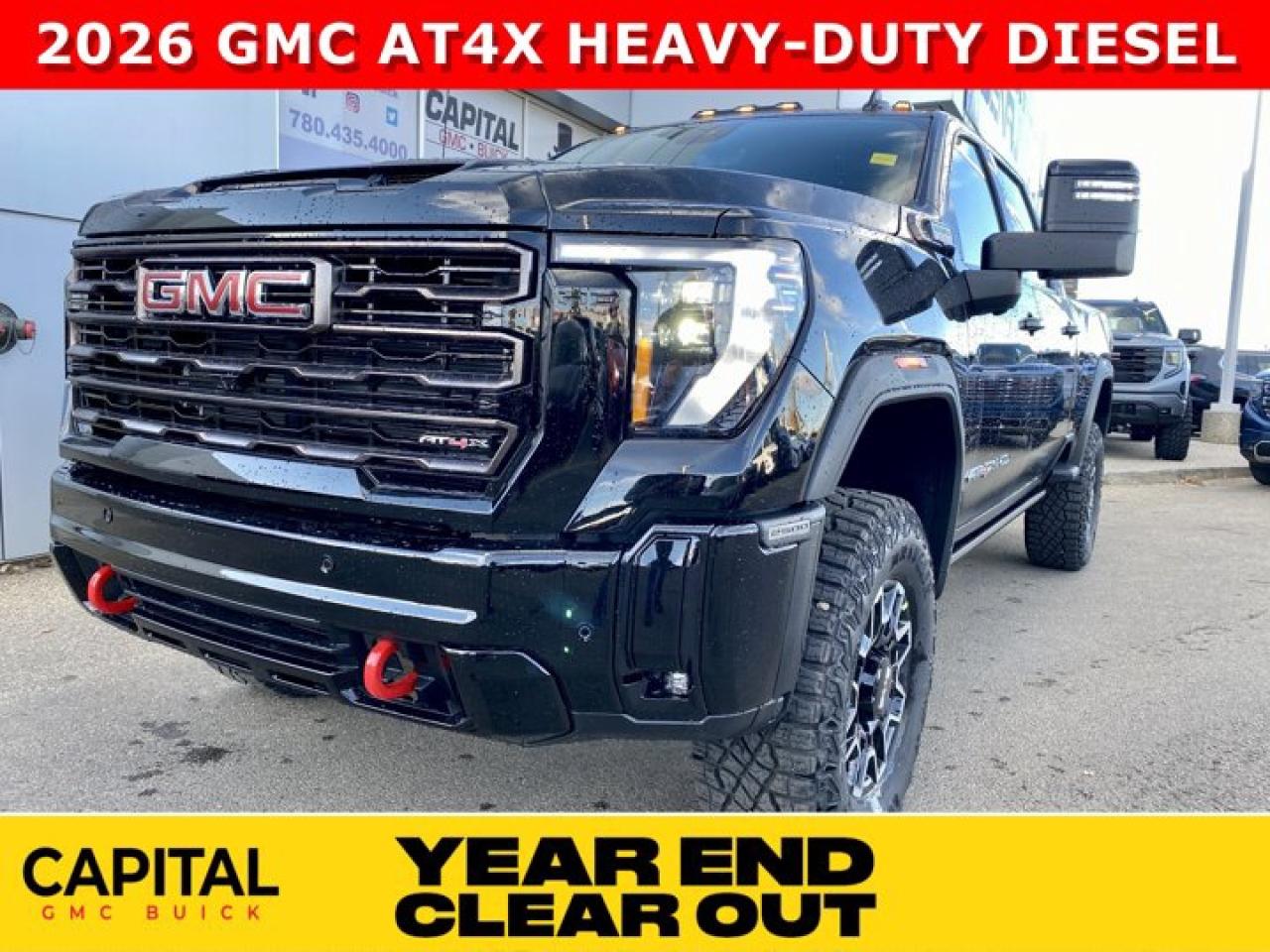 New 2026 GMC Sierra 2500 HD Crew Cab AT4X for sale in Edmonton, AB
