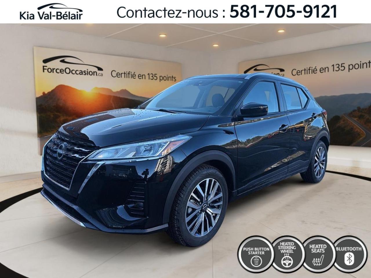 Used 2025 Nissan Kicks SV *CAMERA *SIEGES CHAUFF *CARPLAY *BOUTON-POUSSOIR *CRUISE *A/C for sale in Québec, QC