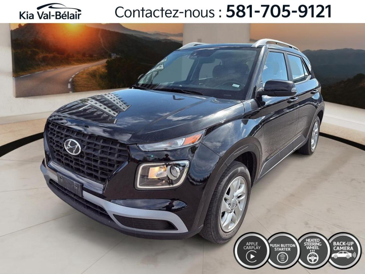 Used 2023 Hyundai Venue PREFERRED *CRUISE *CAMERA *CARPLAY *A/C *SIEGES CHAUFF for sale in Québec, QC