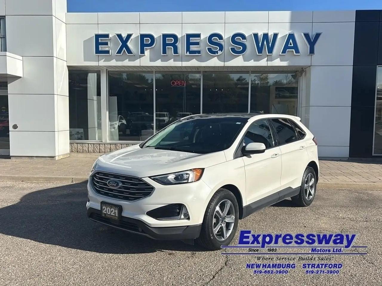 2021 Ford Edge TITANIUM, AWD, ELITE PACKAGE WITH NAV, PANO ROOF! Photo0