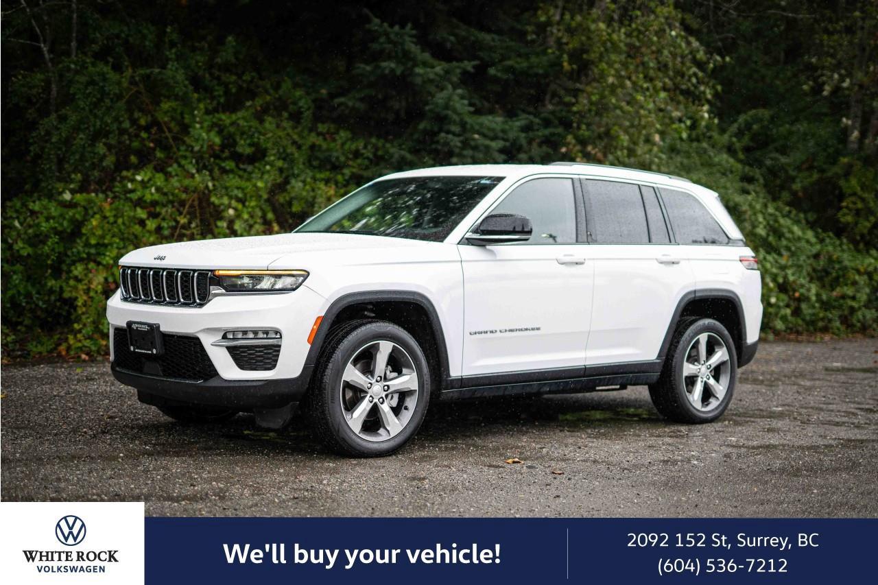 Used 2022 Jeep Grand Cherokee Limited *navigation*leather interior*no accidents* for sale in Surrey, BC