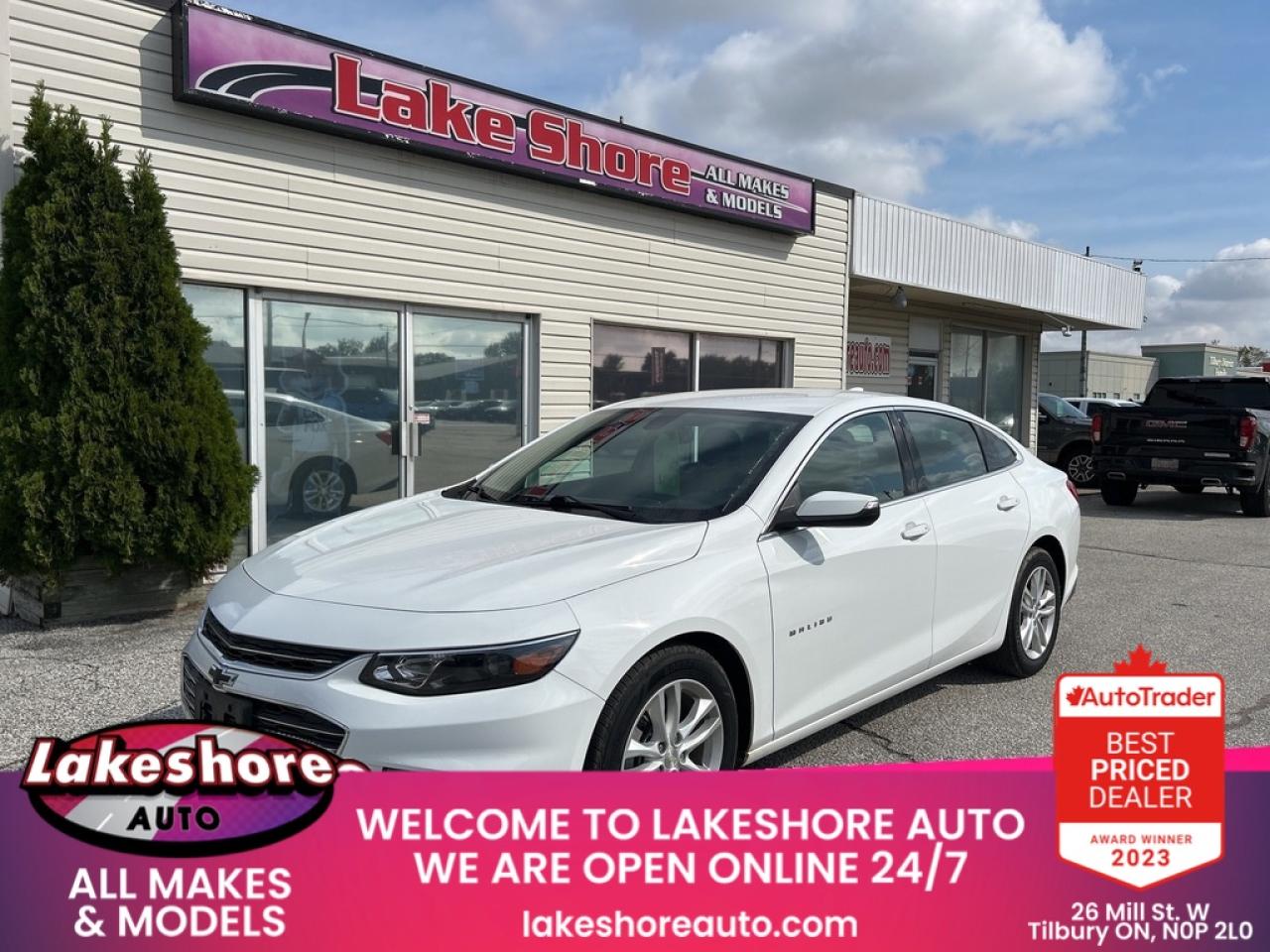 Used 2018 Chevrolet Malibu LT for sale in Tilbury, ON