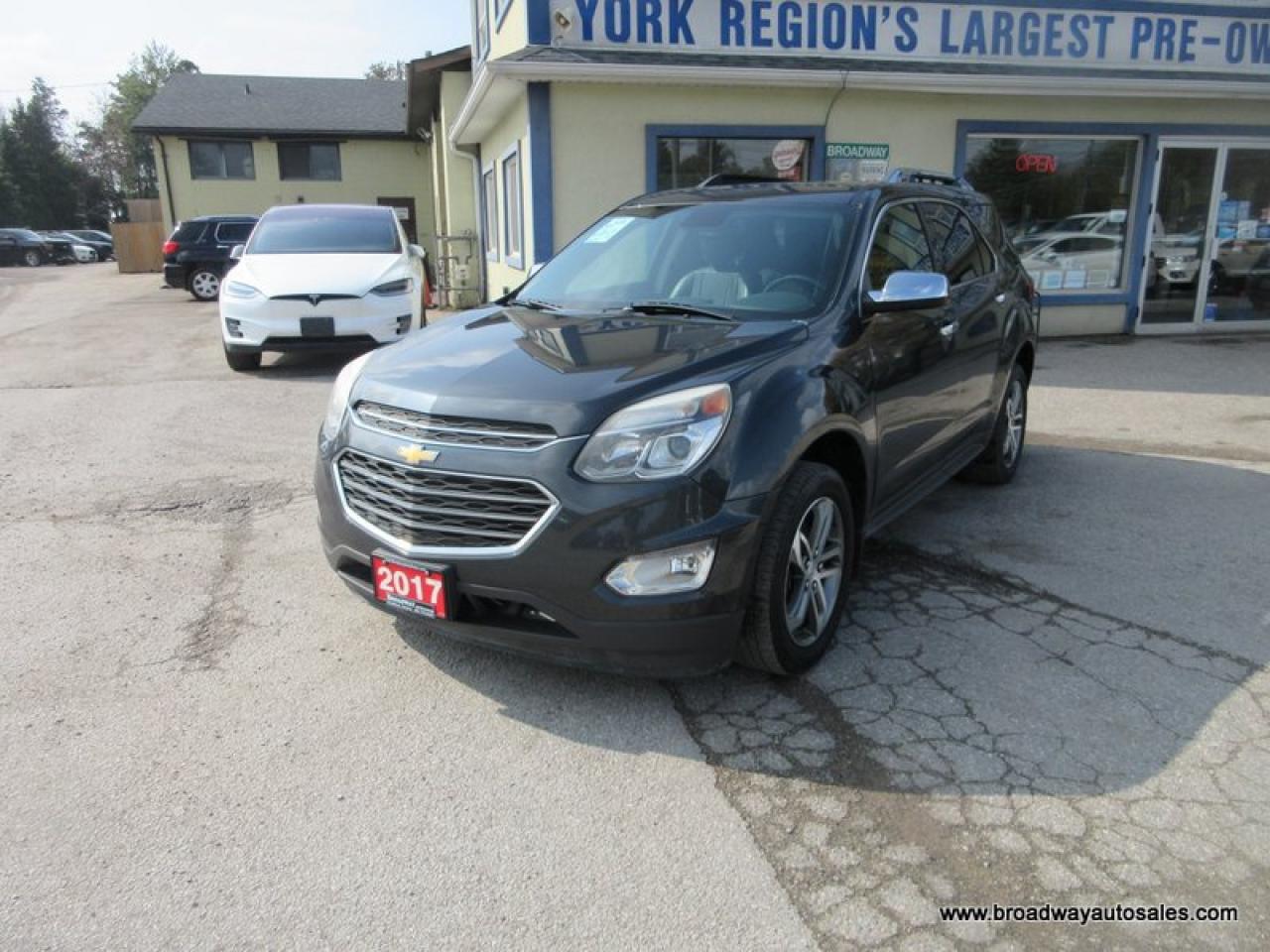 2017 Chevrolet Equinox POWER EQUIPPED PREMIER-EDITION 5 PASSENGER 2.4L - DOHC.. NAVIGATION.. POWER SUNROOF & TAILGATE.. LEATHER.. HEATED SEATS.. PIONEER AUDIO.. Photo