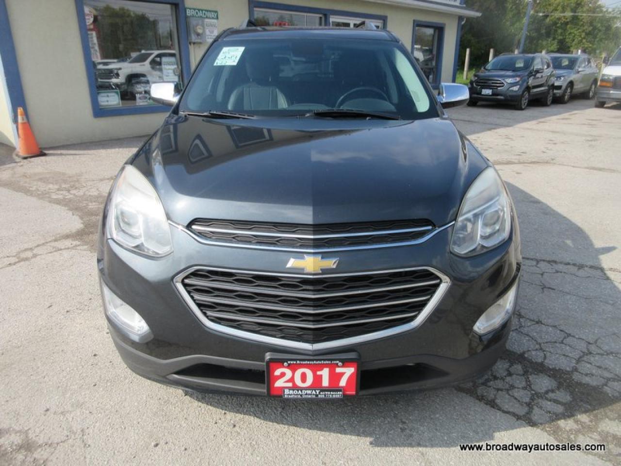 2017 Chevrolet Equinox POWER EQUIPPED PREMIER-EDITION 5 PASSENGER 2.4L - DOHC.. NAVIGATION.. POWER SUNROOF & TAILGATE.. LEATHER.. HEATED SEATS.. PIONEER AUDIO.. Photo3