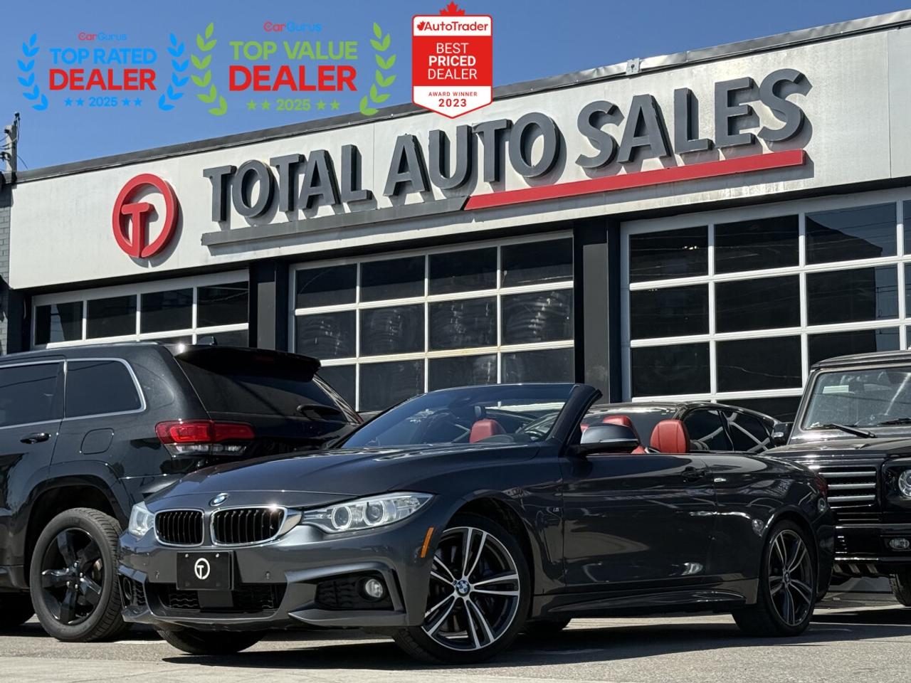 2015 BMW 4 Series 435i //M SPORT | RED LEATHER | CONVERTIBLE Photo