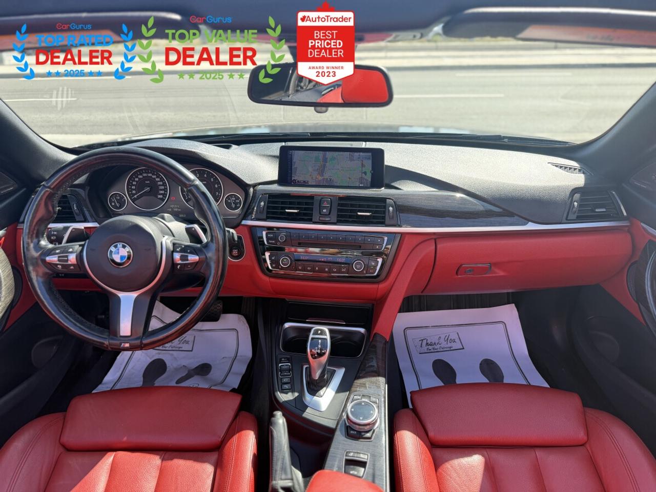 2015 BMW 4 Series 435i //M SPORT | RED LEATHER | CONVERTIBLE Photo