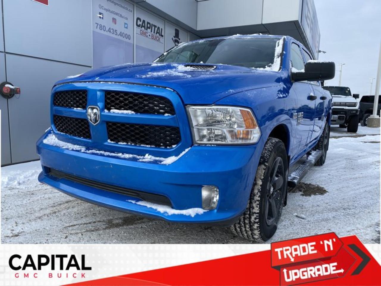 ONE OWNER, NO ACCIDENTS, ALUMINIUM WHEELS, HEATED SEATS, HEATED STEERING WHEEL, REMOTE START, FOG LAMPS, HEATED MIRROS, BUCKET SEATS, POWER SEATS, 5.7 HEMI, SPORT PERFORMANCE HOOD, BACKUP CAMERA.Ask for the Internet Department for more information or book your test drive today! Text 825-445-0521 for fast answers at your fingertips!AMVIC Licensed Dealer - Licence Number B1044900Disclaimer: All prices are plus taxes and include all cash credits and loyalties. See dealer for details. AMVIC Licensed Dealer # B1044900