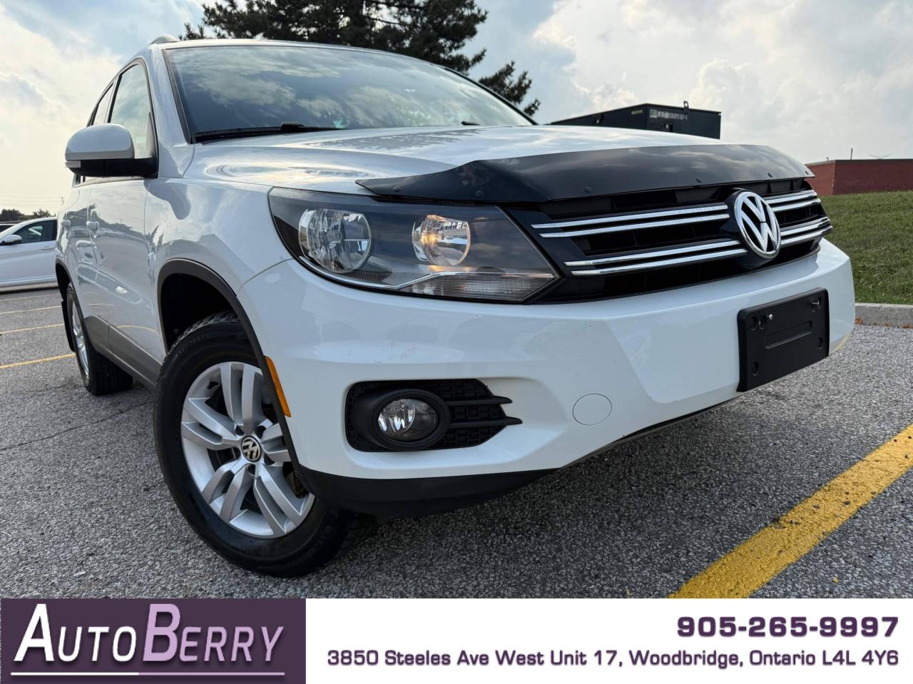 Used 2017 Volkswagen Tiguan 2WD 4dr Trendline for sale in Woodbridge, ON