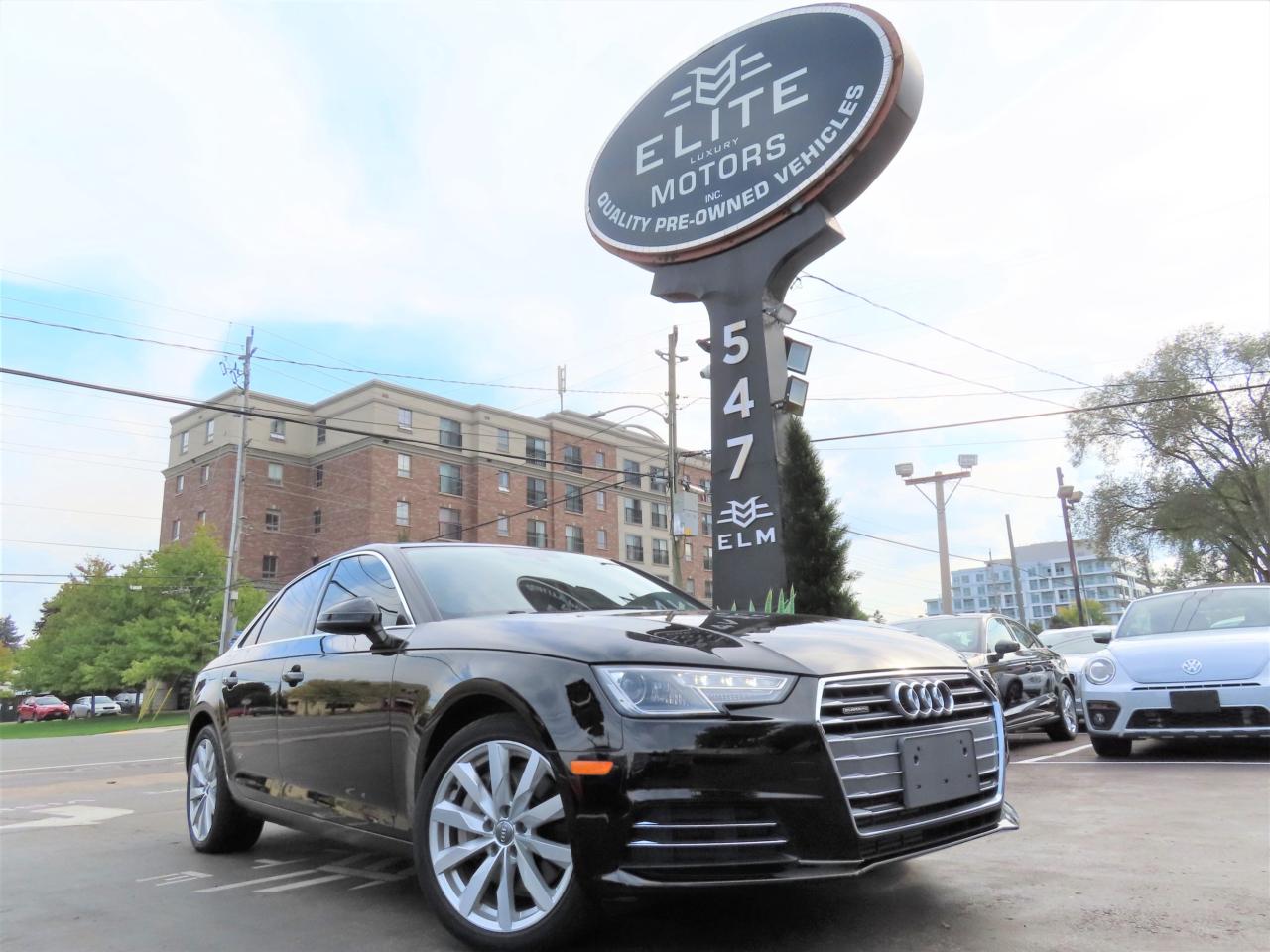 Used 2017 Audi A4 2.0T Quattro - Awd - Leather - Sunroof !!! for sale in Burlington, ON