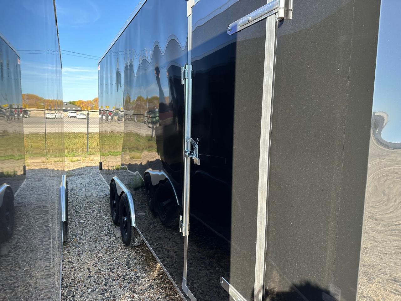 2026 Prairie Road Trailer 8.5' x 20' Prairie Road Ramp Door Photo