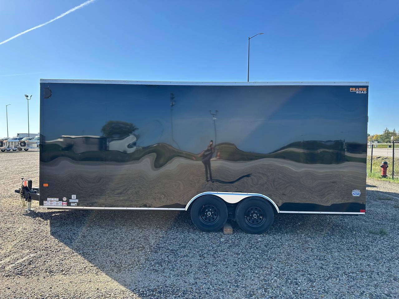 2026 Prairie Road Trailer 8.5' x 20' Prairie Road Ramp Door Photo