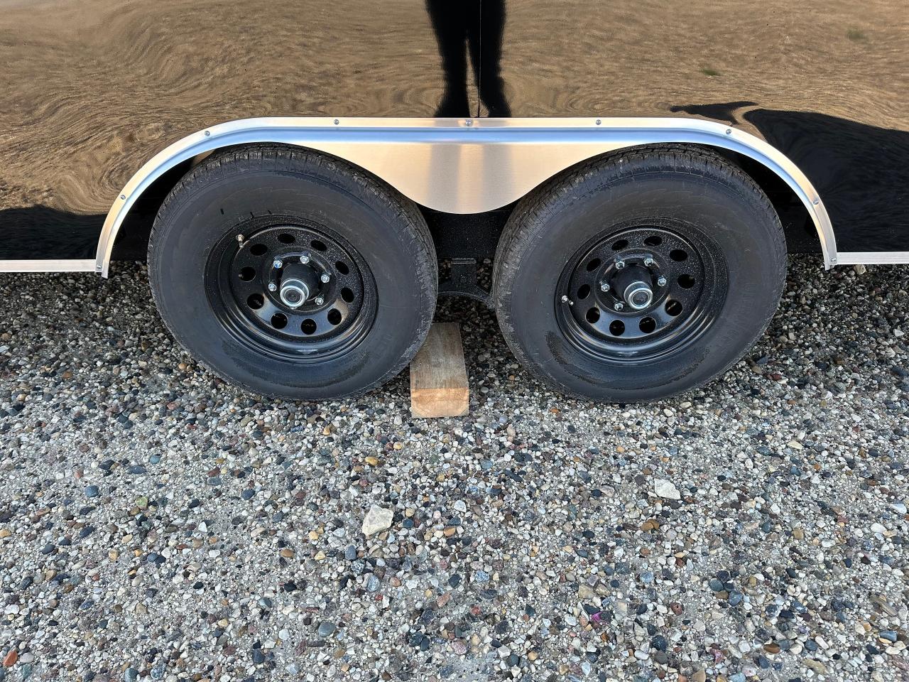 2026 Prairie Road Trailer 8.5' x 20' Prairie Road Ramp Door Photo4