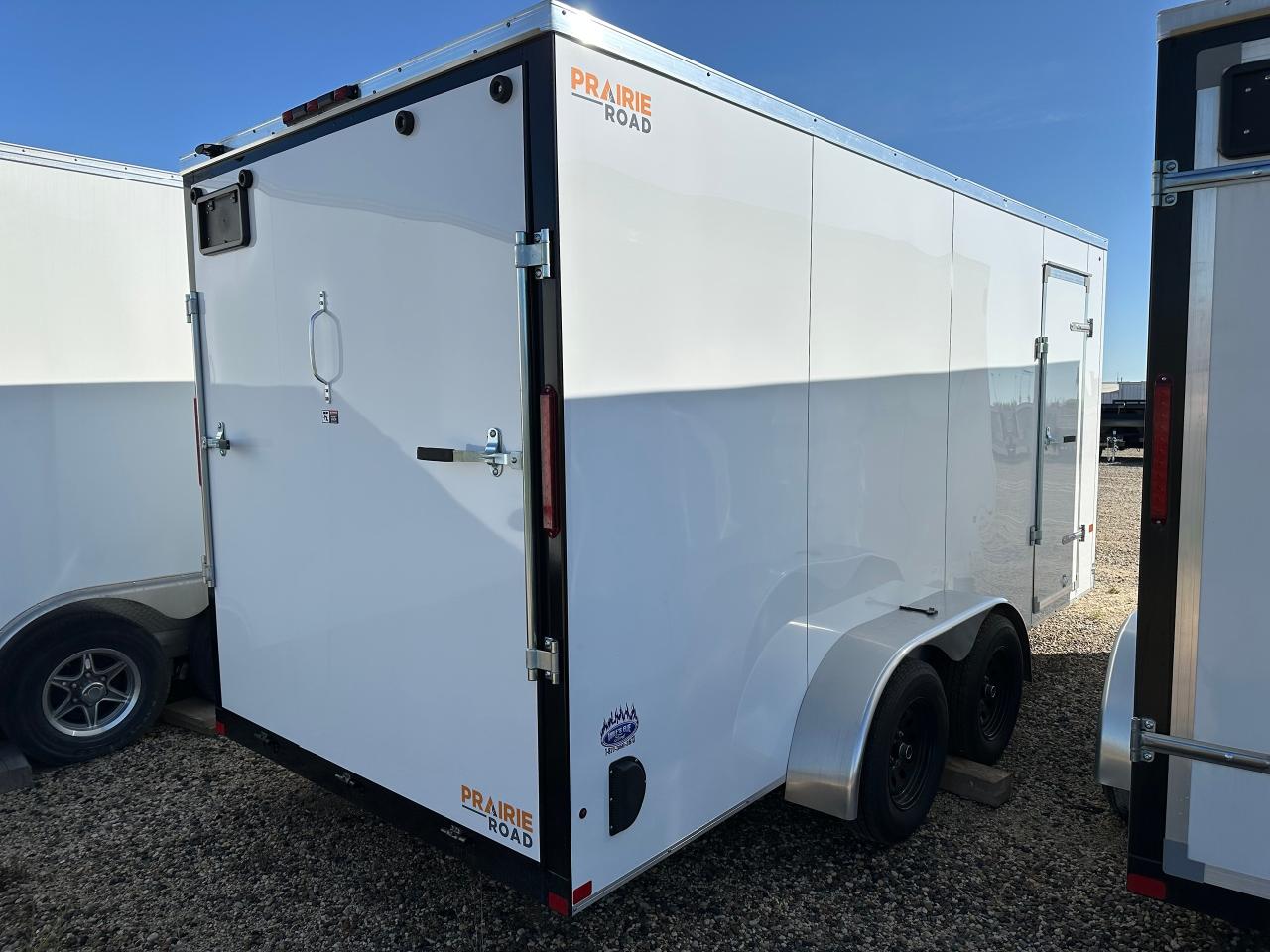 2026 Prairie Road Trailer 7 x 16 Prairie Road Ramp Door Photo2