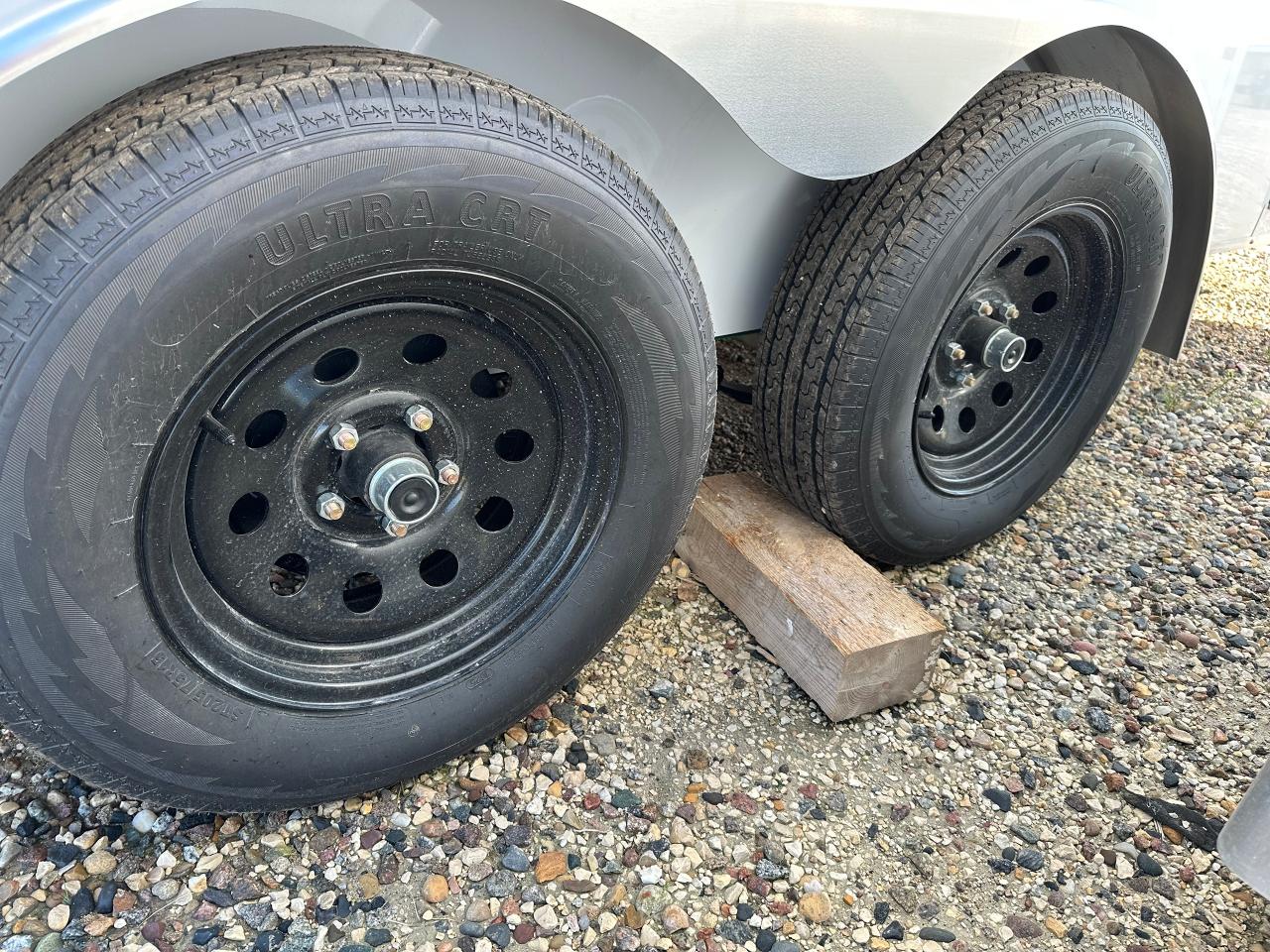 2026 Prairie Road Trailer 7 x 16 Prairie Road Ramp Door Photo3