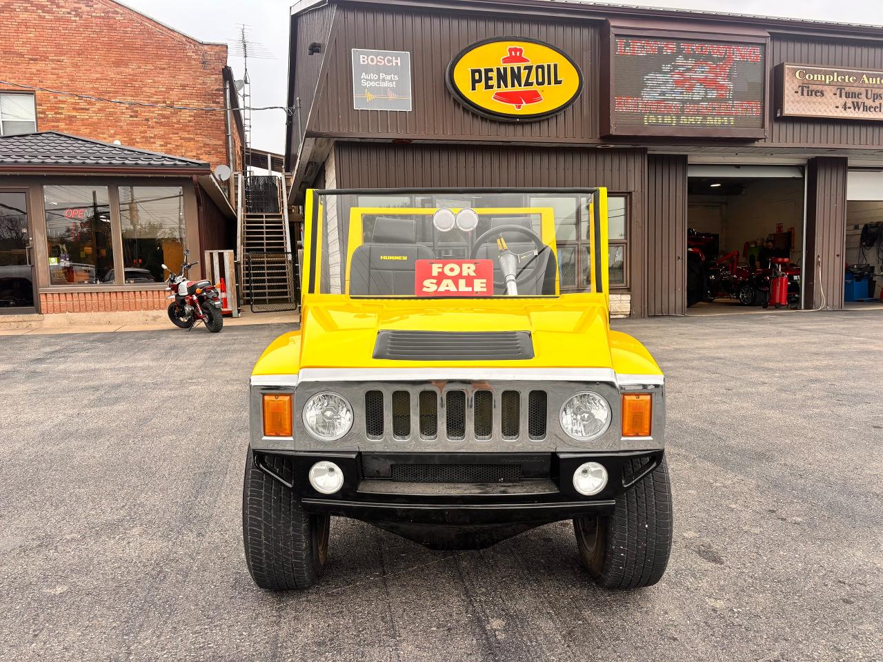 2007 Hummer H3 YELLOW, HUMMER GOLF CART!