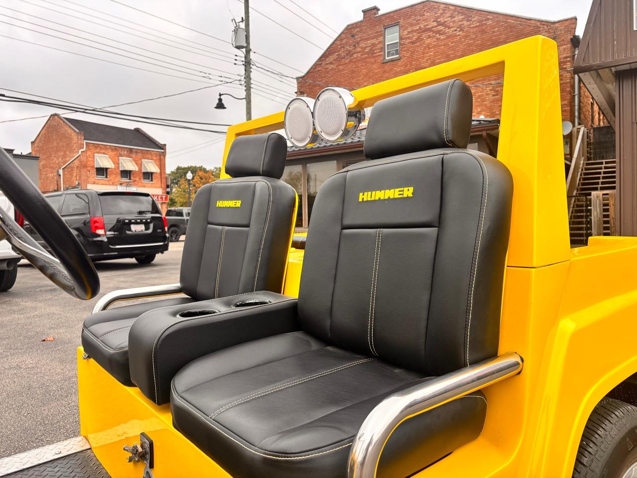 2007 Hummer H3 YELLOW, HUMMER GOLF CART! Photo